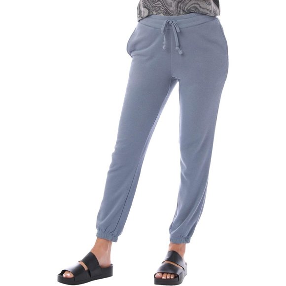 ALTERNATIVE Washed Terry Classic Sweatpants in Washed Denim - Size XS - Picture 1 of 4